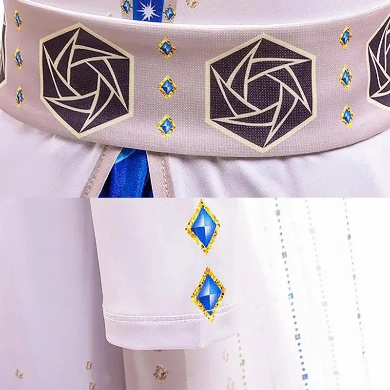 Nuovo costume Wish Queen Amaya per bambine Gioco di ruolo Festa Halloween Natale Dress Up Vestito cosplay con accessori 3-11 anni