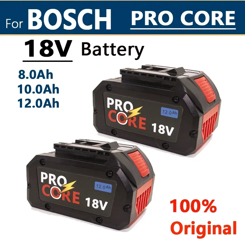 

8AH/10AH/12AH For BOSCH Professional 18V 21700 Battery ProCORE 18V Li-ion Replacement for BAT609 BAT618 with bms