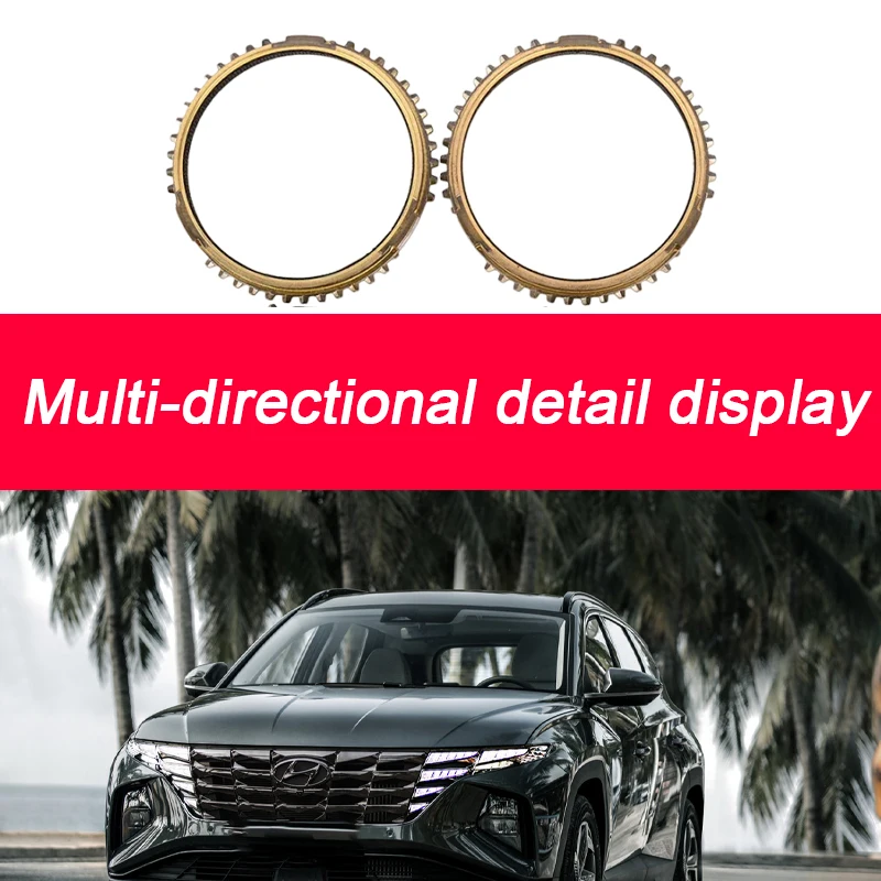 4PCS Car Gearbox Synchro Ring For Hyundai Tucson IX35 Wear Resistant High Precision Synchro Ring Car Accessory 4339432410FFF