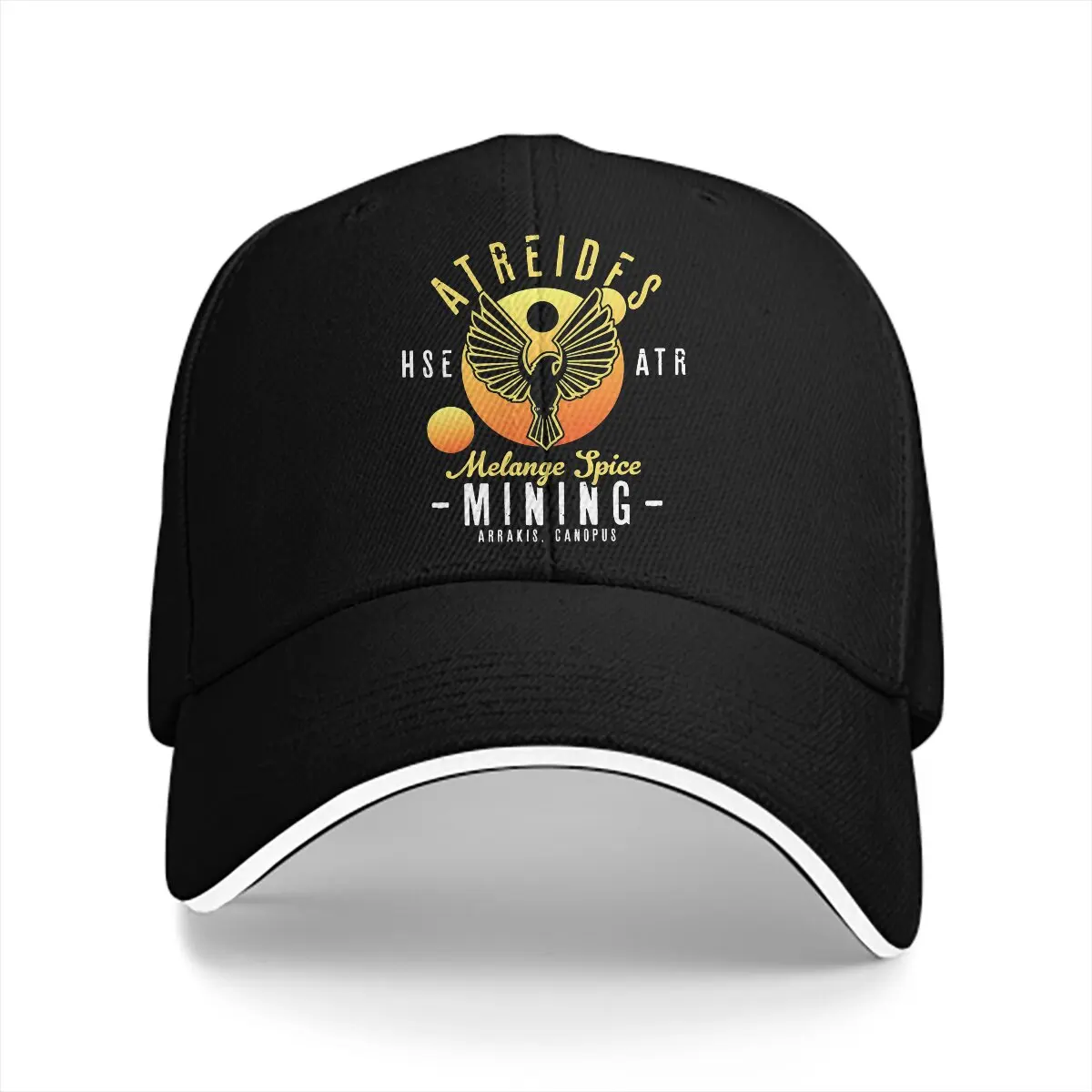 Dune Arrakis Film Multicolor Hat Peaked Unisex Cap Atreides Melange Spice Mining Casual Visor Protection Hats