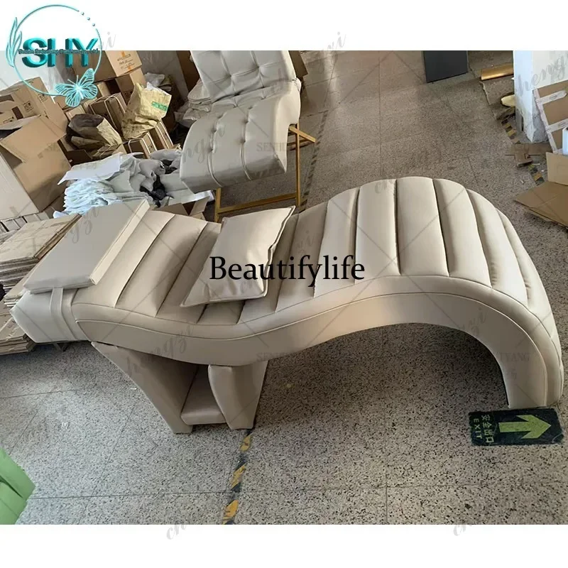 D80 Beauty salon special massage bed S-shaped eyelash embroidery facial bed ear-picking eyelash beauty bed 4