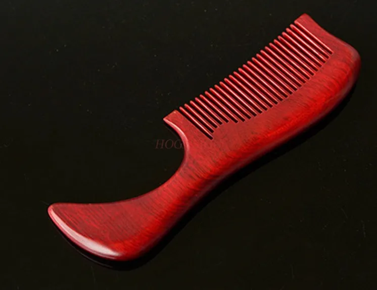 Blood sandalwood comb Solid wood comb Massage comb Exquisite birthday gift Practical creativity