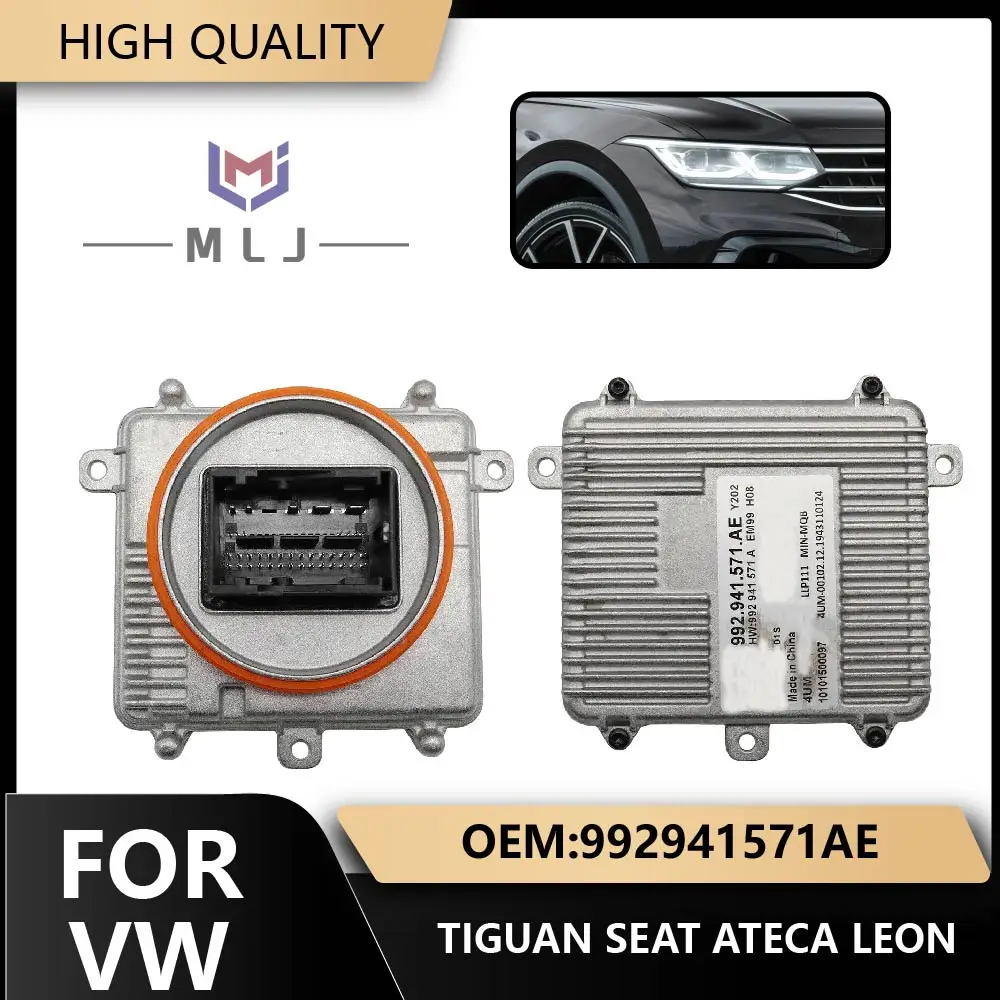 

992941571AE LLP111 LED Headlight Driver Control Module For VW Tiguan Seat Ateca Leon Skoda Cupra MQB LED Module Replacement