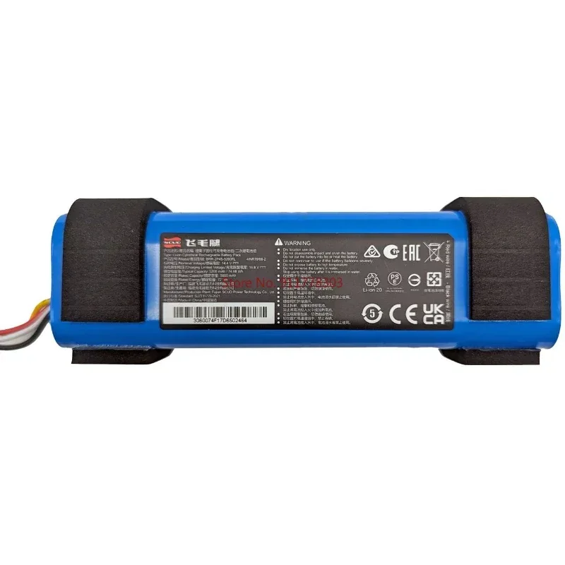 Roborock-ロボット掃除機用のオリジナルのリチウムイオン電池,s8 maxv ultra,qrevo slim qrevo master q8 max q5 pro q7,5200mah
