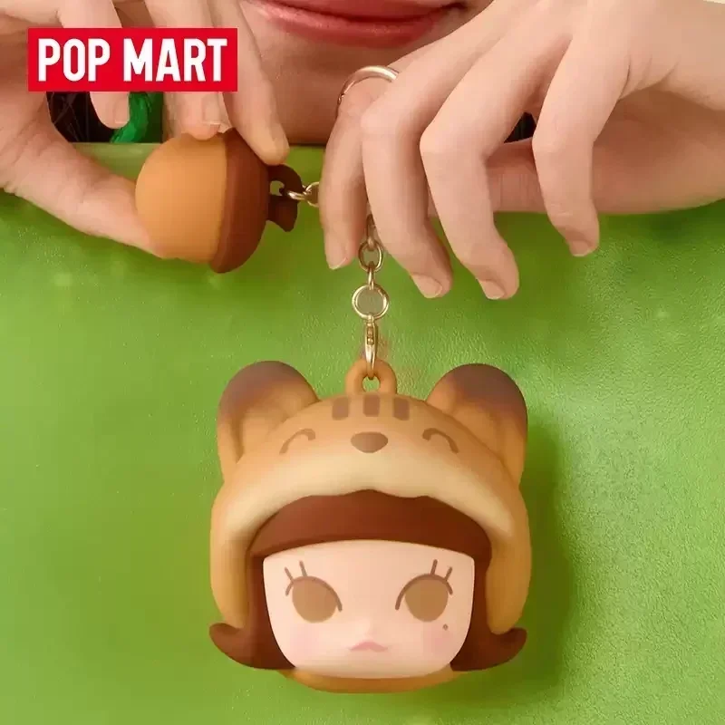 POP MART POP BEAN Pajama Party Series Caja ciega Linda funda para auriculares coleccionable perfecta para uso diario y regalos tecnológicos