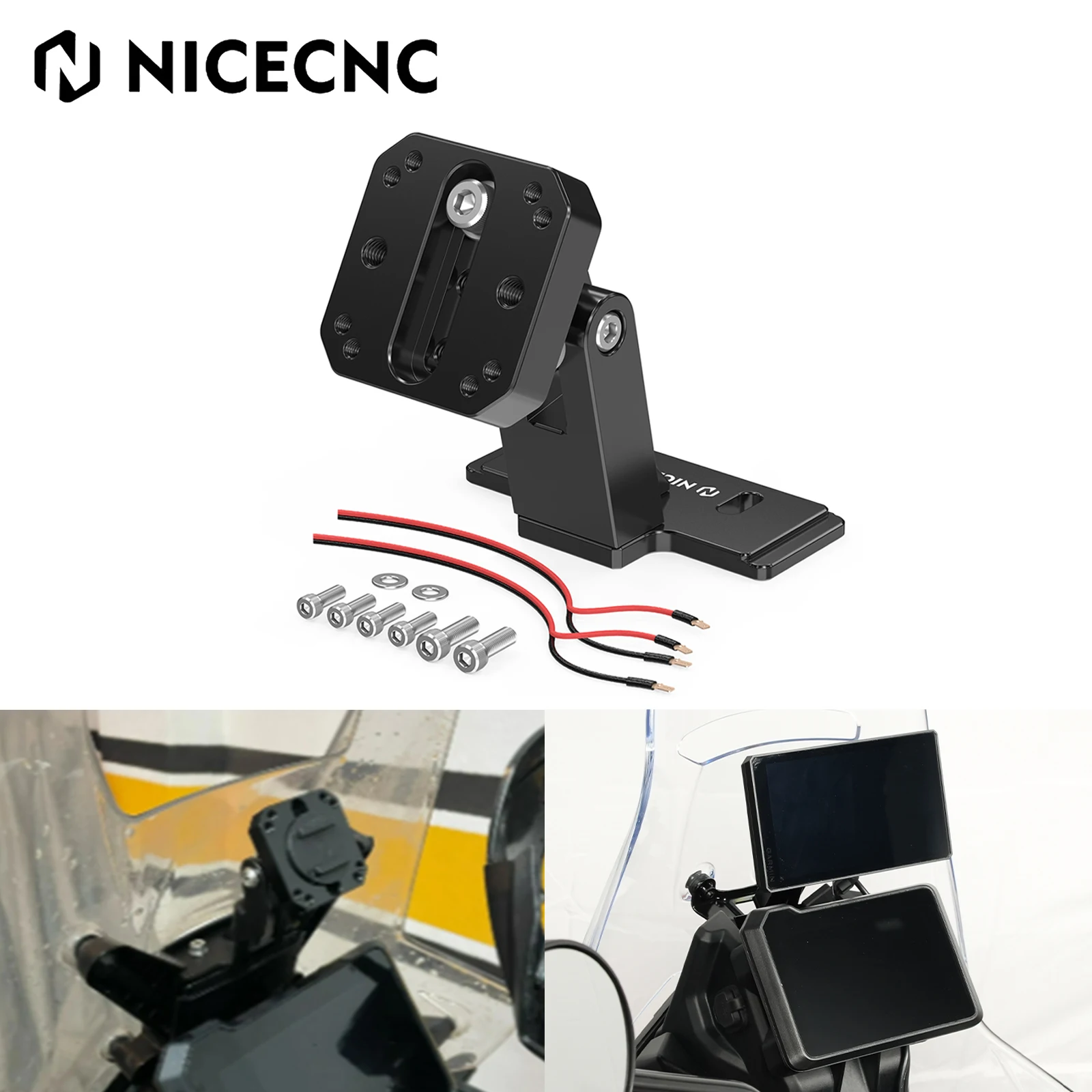 

For KTM 790 890 Adventure Adjustable GPS Navigation Bracket Holder AMPS Mount 890 Adventure R/Rally 2023 2024 790 Adventure 2024