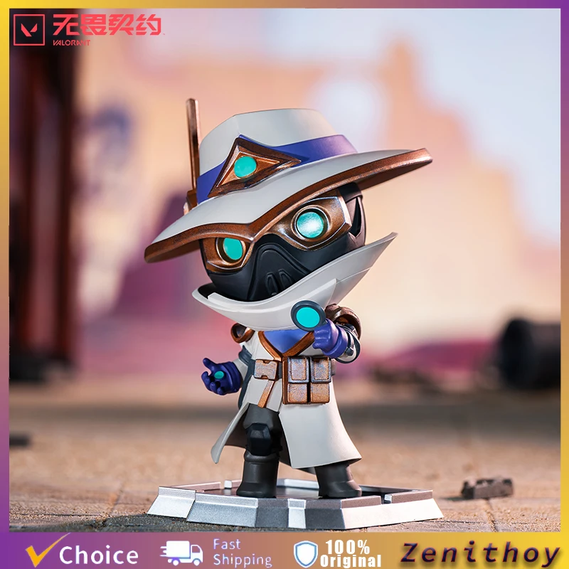 

Valorant Cypher Q Style Figure High Quality Resin Exquisite Painted Miniature Model Game Peripheral Desktop Ornament Sentinel GK