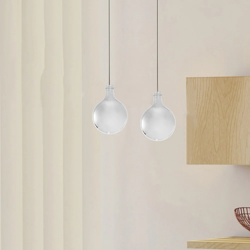 

3Pcs Lampshade Easy Install Pendant Light Shade for Bedroom Living Room Hallway Warm Atmosphere Lighting Fixture