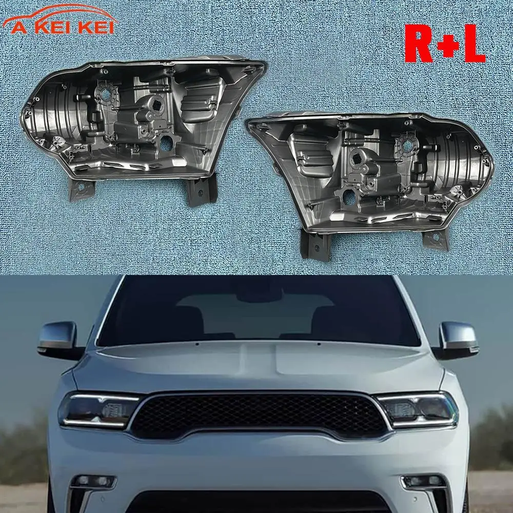

Auto Parts Headlight Back Shell Front Headlamp Back Base For DODGE Durango 2021 2022 2023 2024 Car Light Housing Accessories