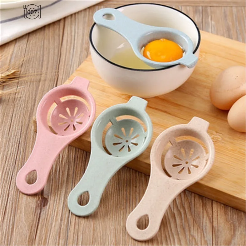 Egg Separator, White EggAnd Yolk Egg Separator EggWhite Separator Tools EggsYolk Filter Gadgets KitchenAccessories Separatin