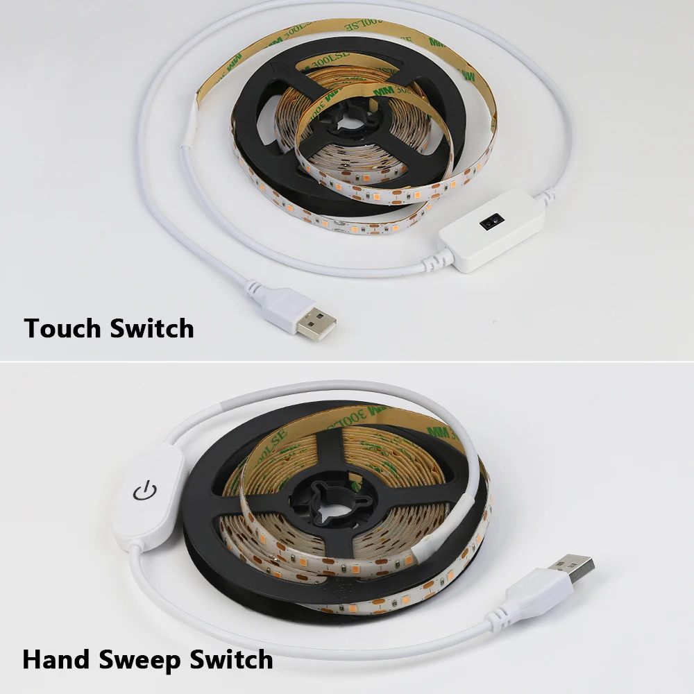 Imagem -02 - Luz de Tira Led de Espectro Completo Usb Phytolamp Hidropônico para Plantas Growbox Ip65 Impermeável 3m 5v