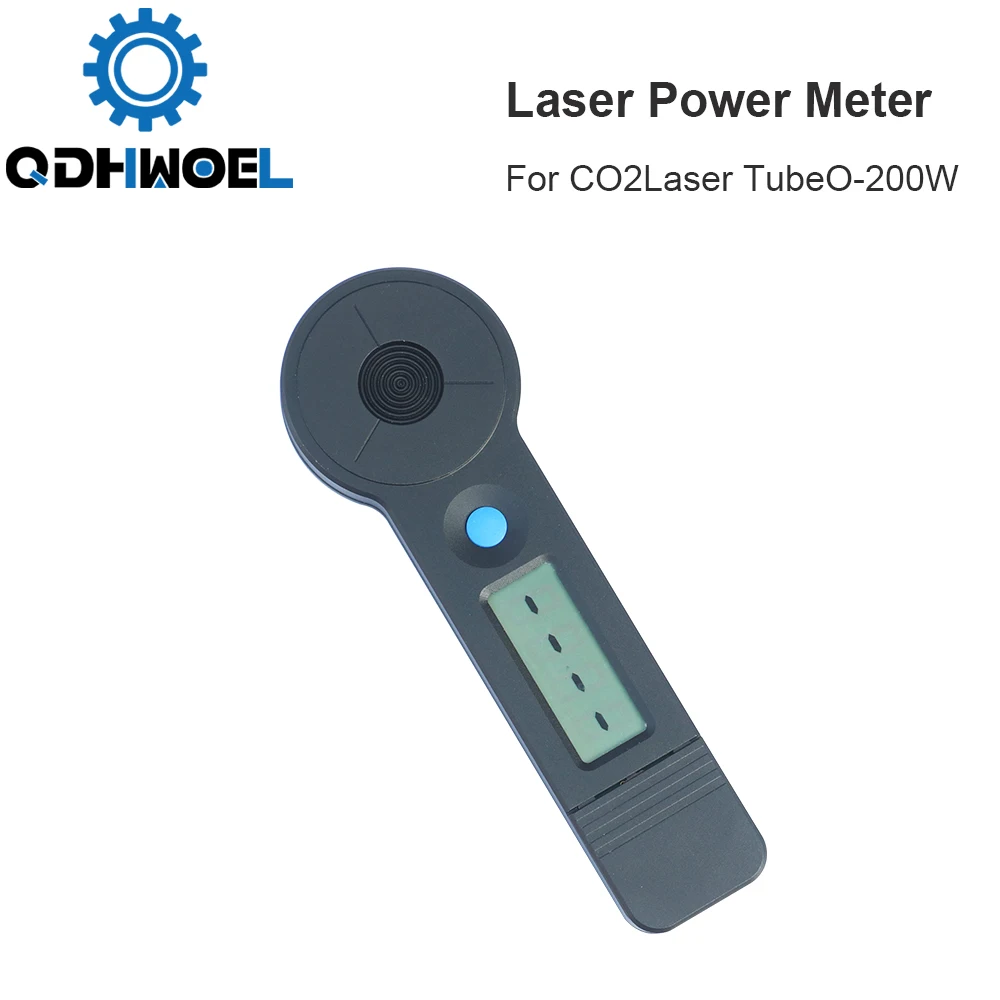 QDHWOEL Misuratore di potenza per tubi laser CO2 portatile 0-200W HLP-200B per macchina per incisione e taglio laser