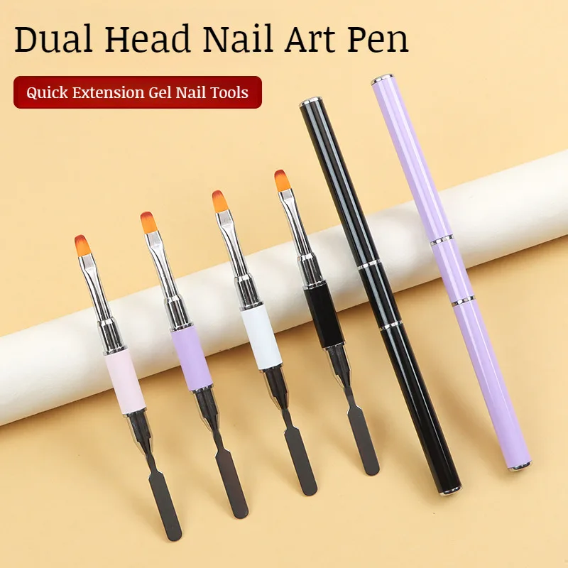 Portable Nail Art Pen Light Therapy Crystal Pen Take Gel Flower Pen Exquisite Nail Art Set