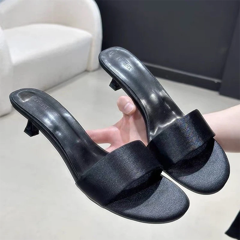 

High Heels Slippers Women Sandals Beach Woman Shoes 2026 Summer New Open Toe Casual Shoes Walking Comfort Flip Flops Sandalias