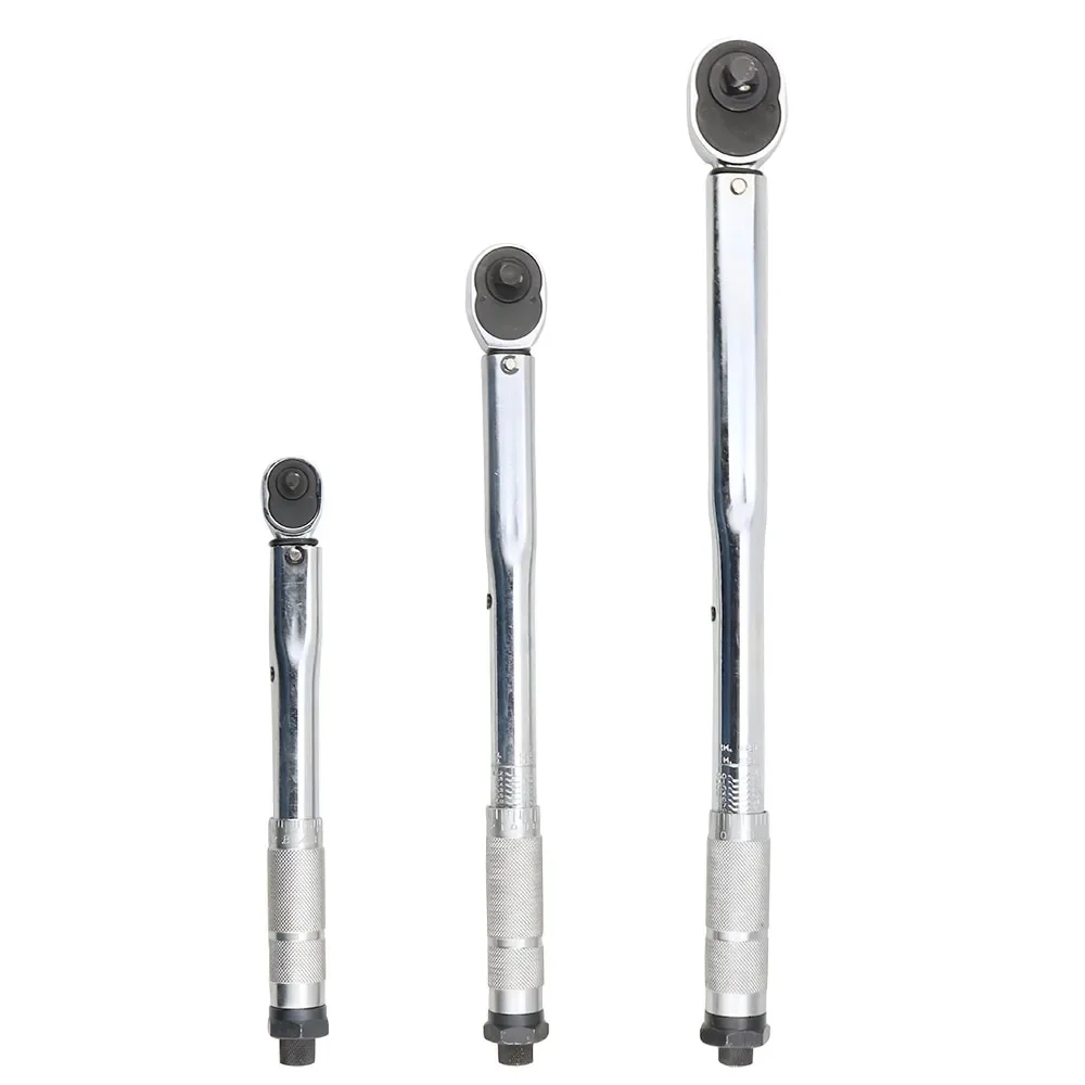 torque wrench bike 1/4 3/8 1/2 Square Drive 5-210N.m Two-way Precise Ratchet Wrench Repair Spanner Key Hand Tools