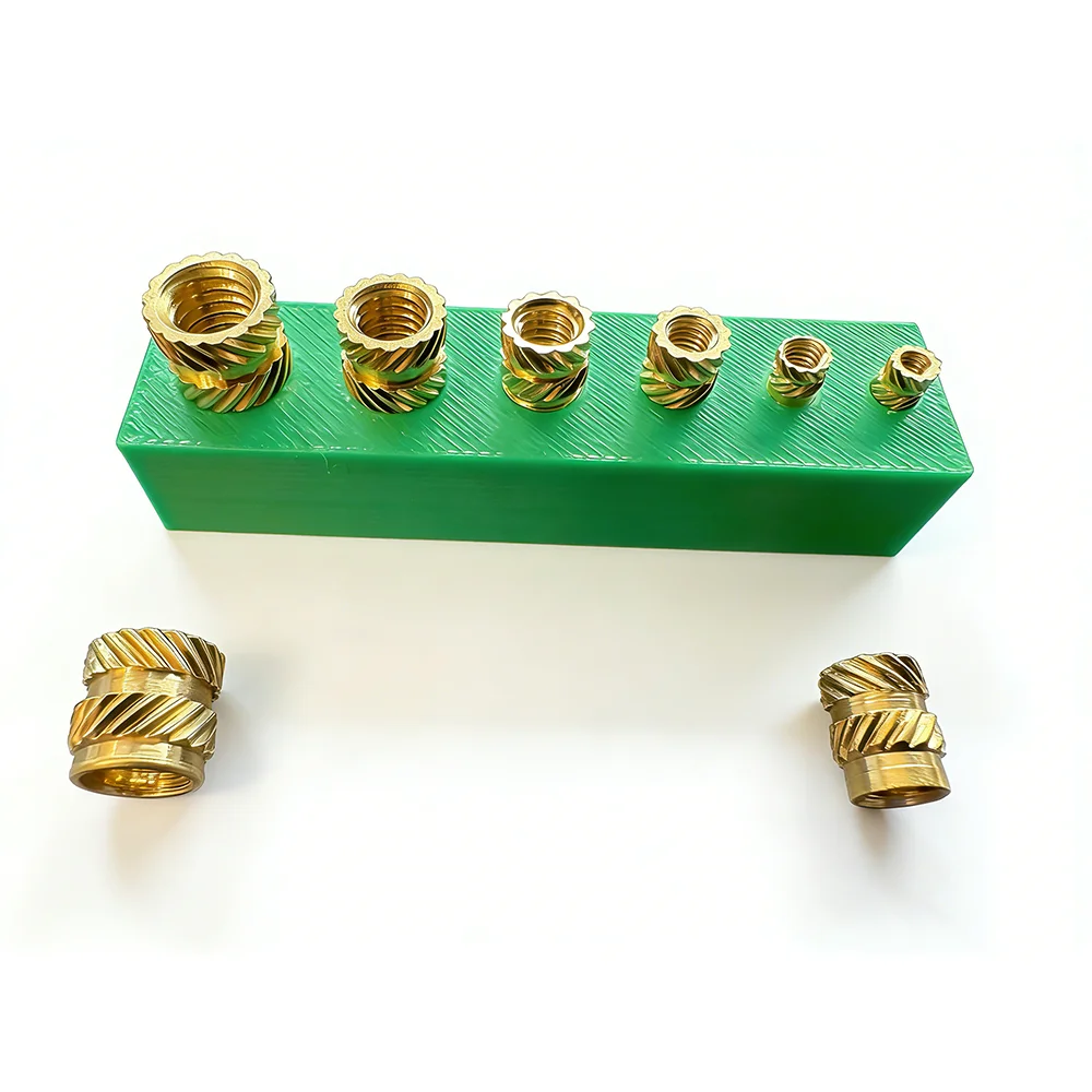 Heat Set Threaded Insert Tool M2 M3 M4 M6 Soldering Tips Brass Metric Knurled Inserts Nuts for 3D Printing Component and Plastic - view 5