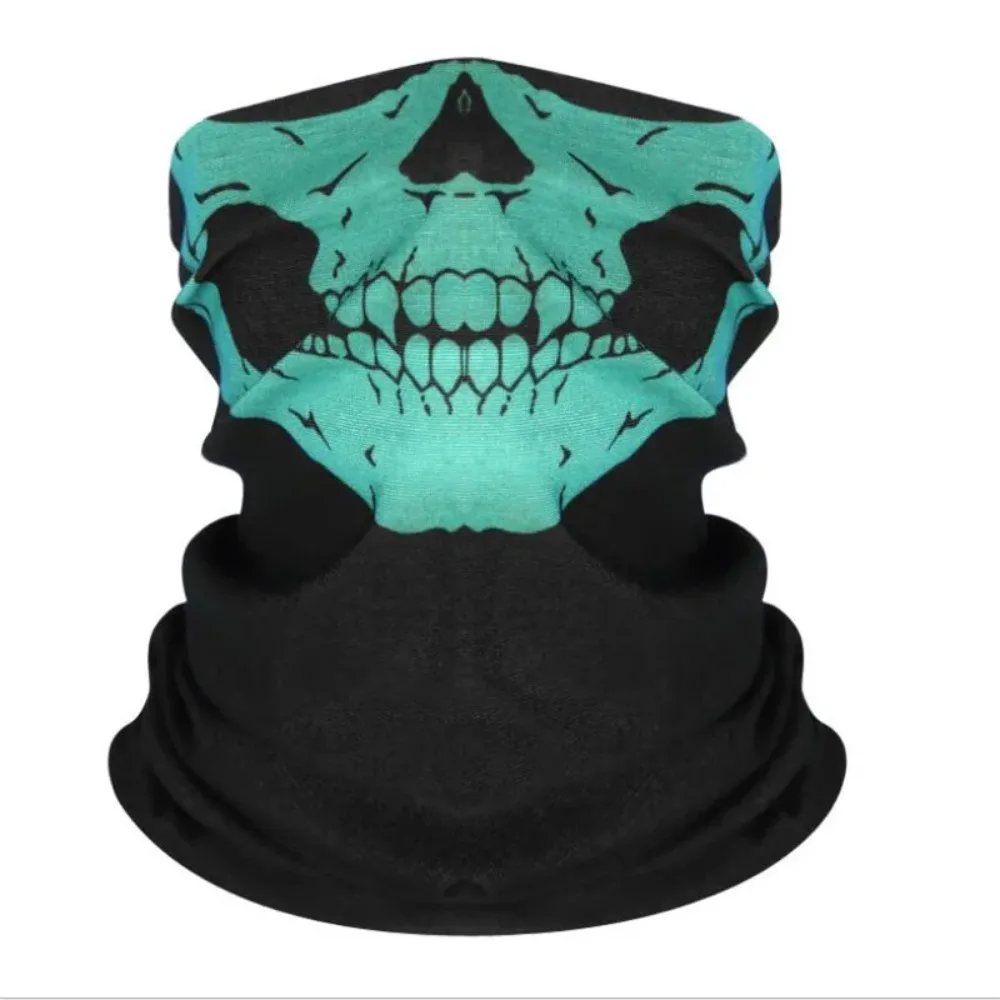 Breathable Skull Men Balaclava New Windproof Scarf Motorcycle Helmet Bandana Face Cover Ski Mask