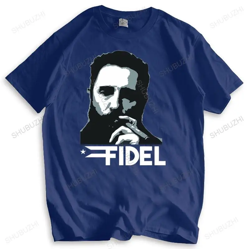 Fashion loose tshirt Fidel Castro T-Shirt Cuba Rip Revolution Communist Che Guevara Brand Cotton tee Drop Shipping