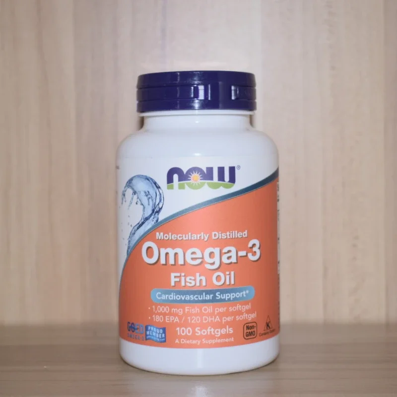 

1 bottle Deep-sea fish oil soft capsules omega3 EPA Omega adult dietary nutritional supplements balance blood lipids