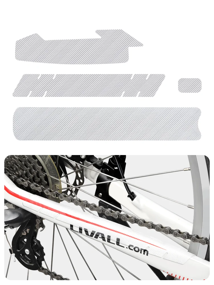 AliExpress riderace Bike Frame Protector Sticker 3D Chain Frame Guard Anti-Scratch MTB Road Bicycle Chain Protection Stickers Cycling Accessories