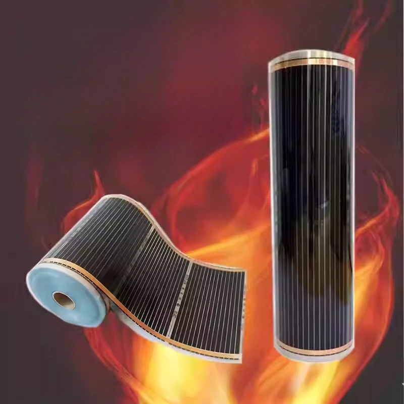 

AC220V 50 см-220 Вт/м2 здоровый подогрев пола инфракрасный подогрев пола нагреватель из углеродной пленки электрический подогреватель пола