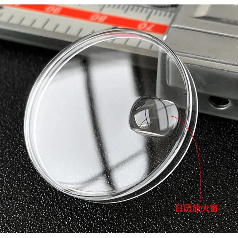 Acrylic Crystal Glass Cyclops For Rolex Rlx GMT Master 25-116 1675 16014 1601 5500 Rubber covered type Calendar Window Glass