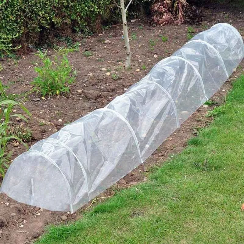 

AT19-Frost Protection PE Film For Garden Plant Cover-3Mx6m Waterproof For Greenhouse For Garden Plants Protector