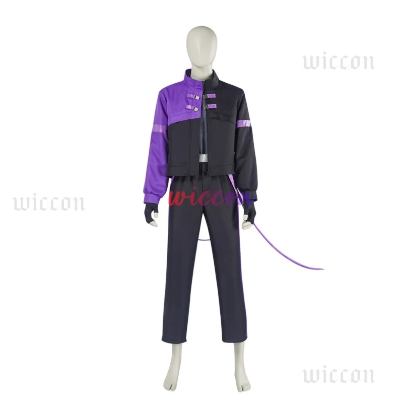 Soshiro Hoshina Cosplay Fantasy Purple Suits Anime Kaiju Cosplay 8 Costume Disguise Adult Men Roleplay Fantasia Outfits Male