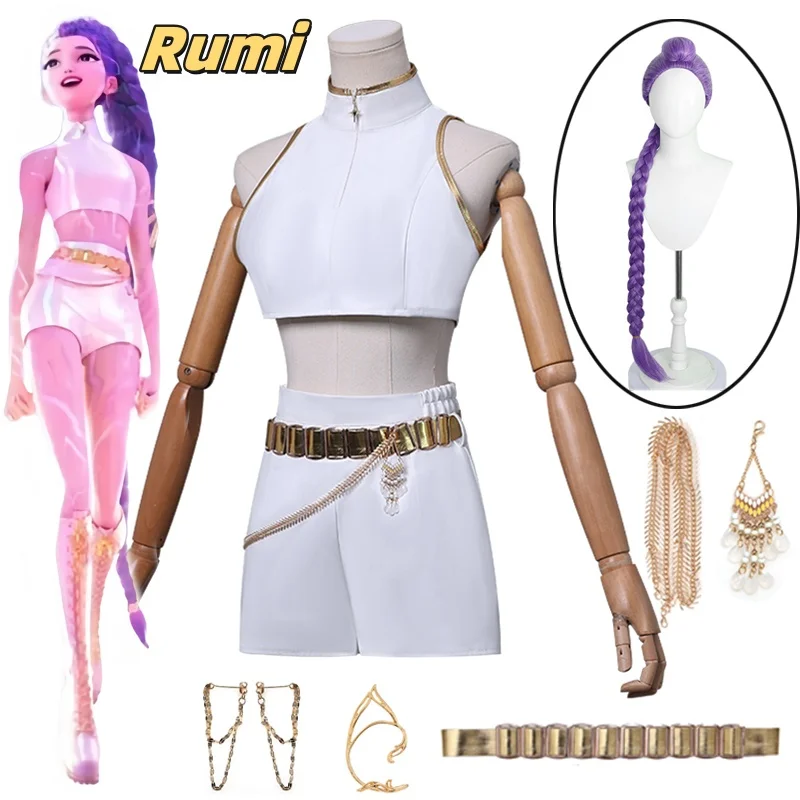

Kpop Demon Hunters What It Sounds Like Rumi Cosplay Costume