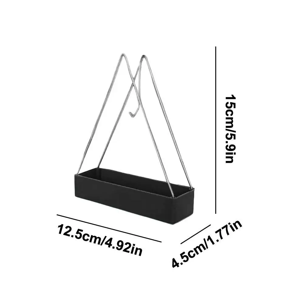Iron Mosquito Coil Holder With Tray Incense Holders Coil Incense Burner Frame Repellent Incense Rack For Household Bedroom Patio