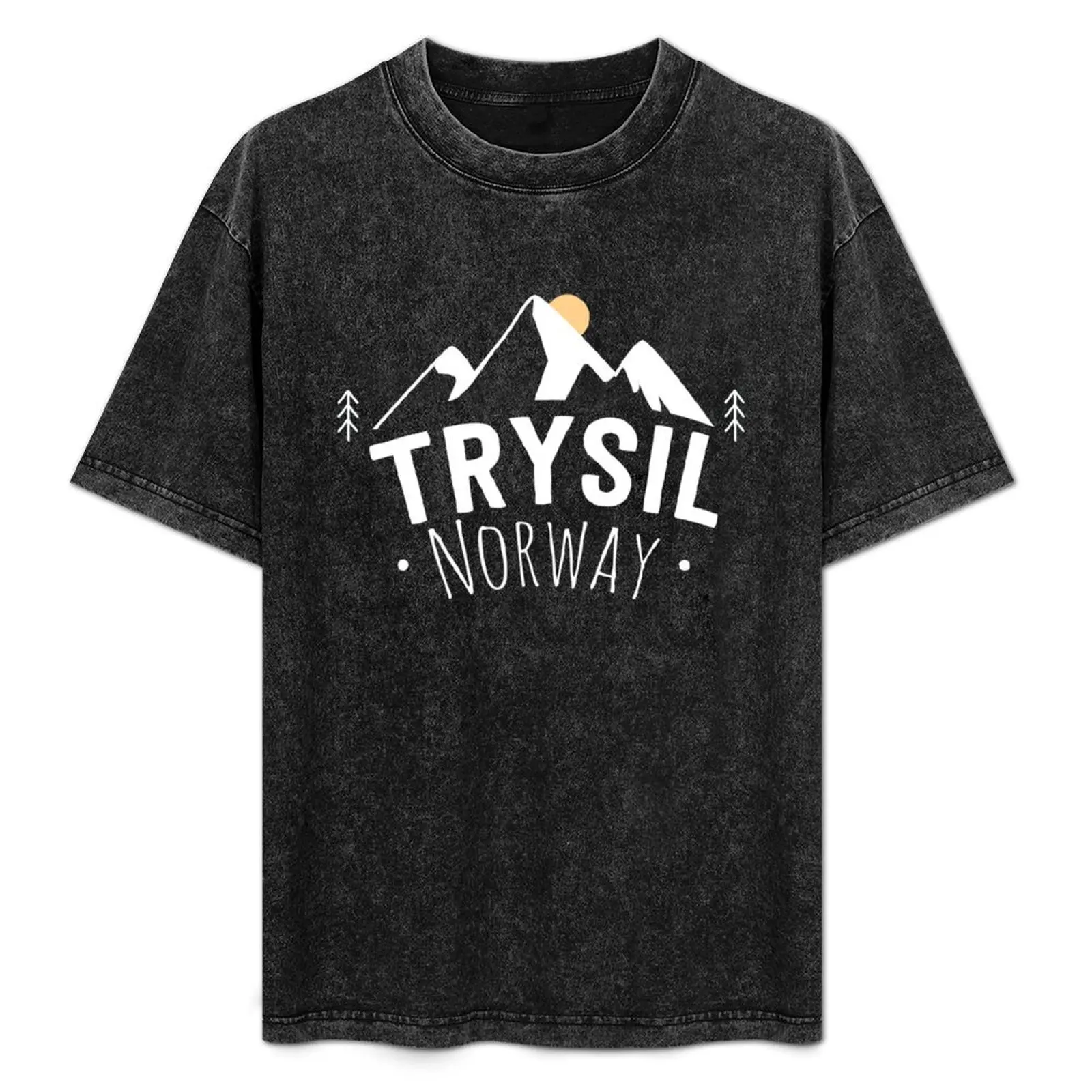 

Trysil Norway Ski Mountains T-Shirt Odor Resistant Short Sleeve Top