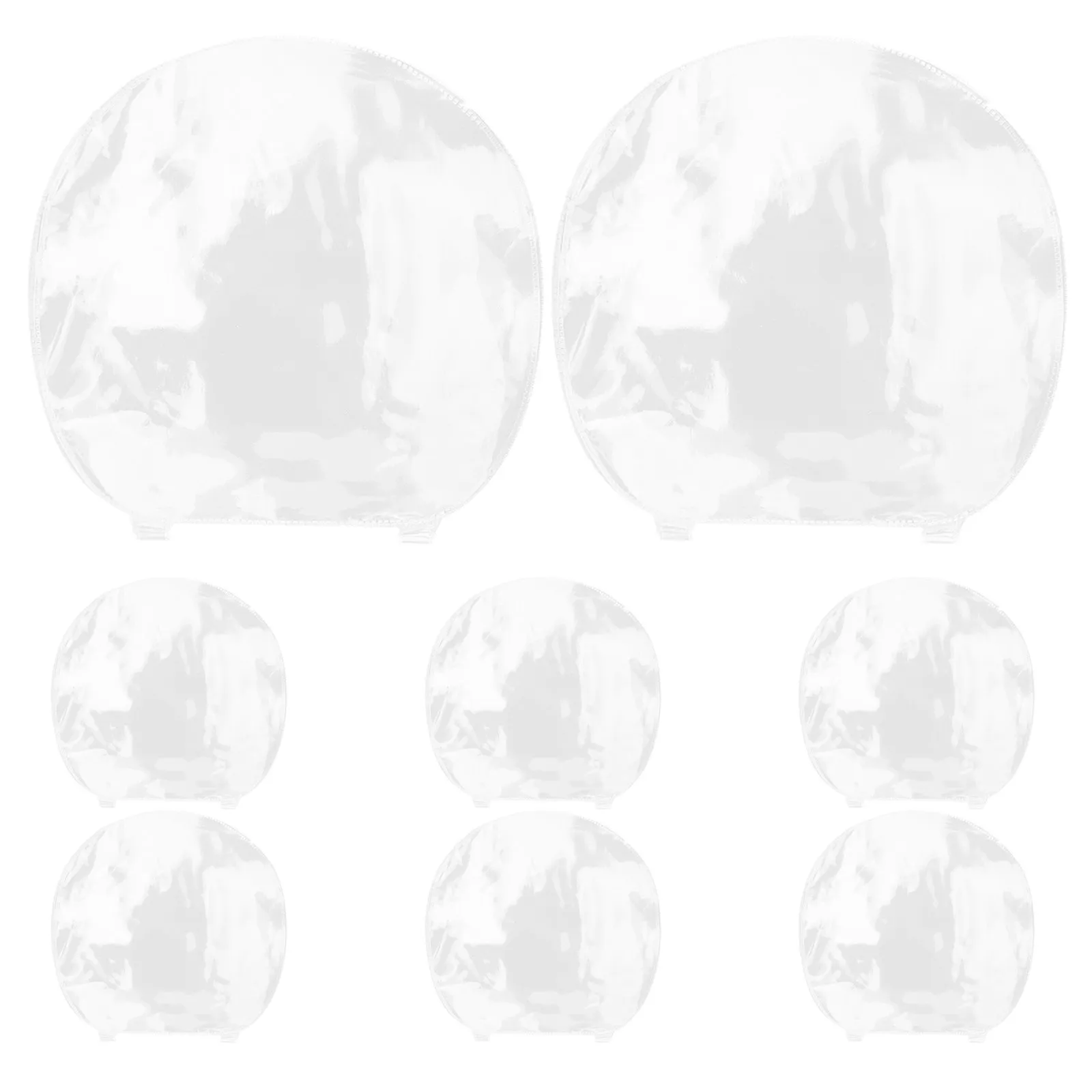 

8Pcs Table Tennis Rubber Protector Film Transparent Ultrathin Sweat Resistant Paddle Protective Cover for Racket Surface