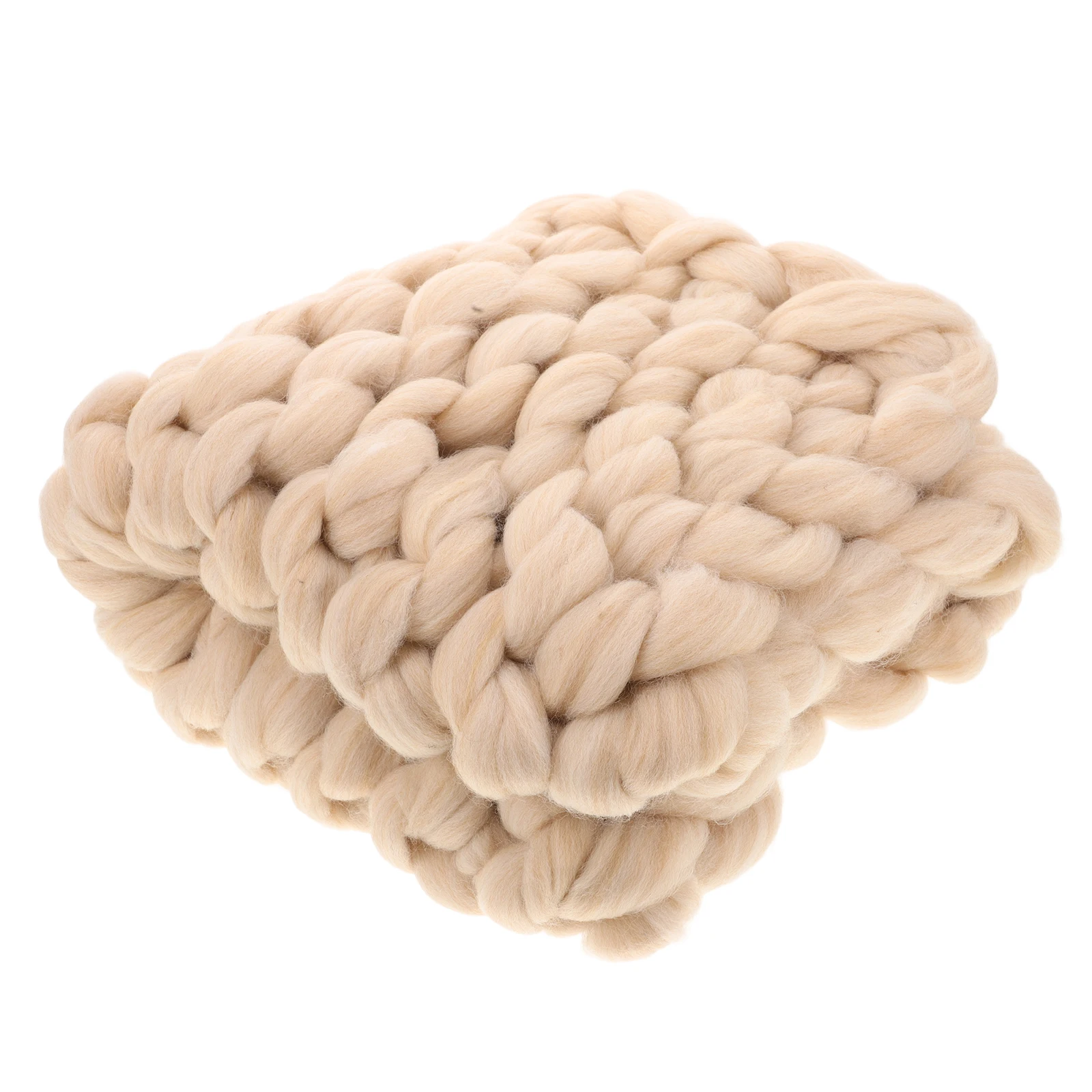 

Blanket for Bed Beige Knit Throw Braided Blankets Cable Aesthetic Chunky