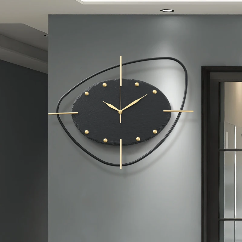 Wall clock home online celebrity clock restaurant living room fashion luxury modern minimalist wall clock.