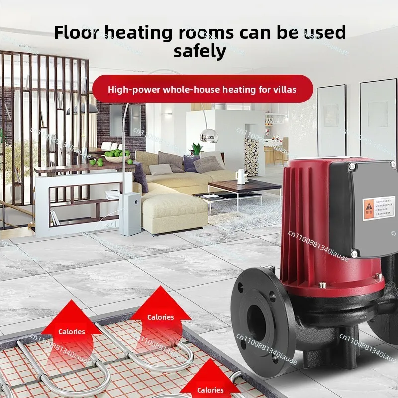 Heating Circulating Pump Household Silent 220V Automatic Floor Heating Geothermal Boiler Piped Hot
