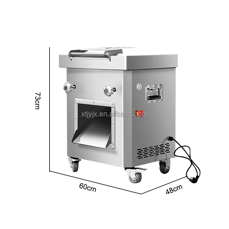

Commercial Industrial Meat Slicer Shredder Machine Detachable Knife Set for Beef Jerky Factory New Electric Meat Slicer