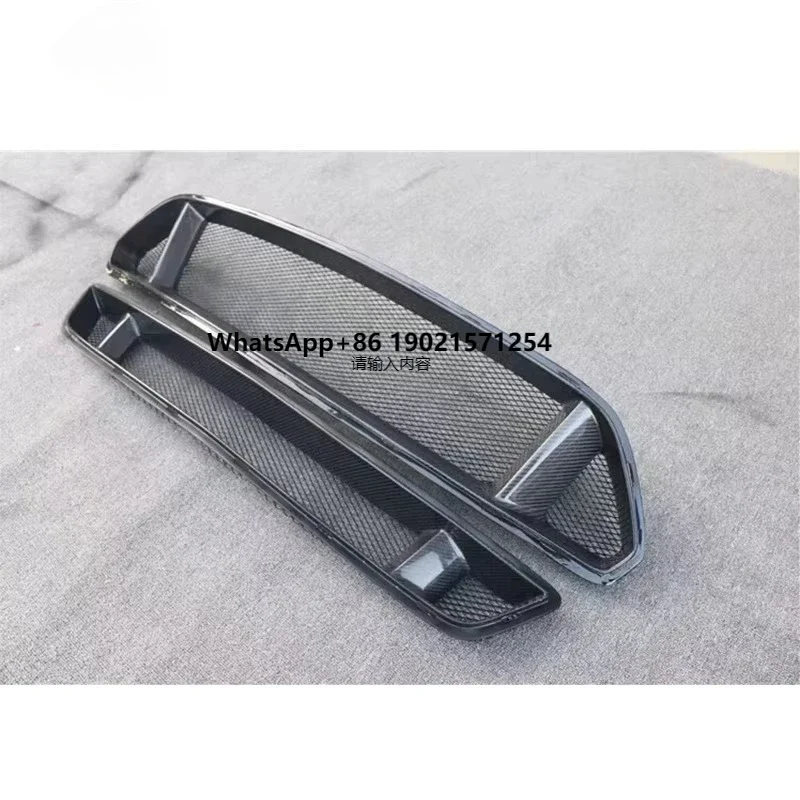

Carbon Fiber Front Center Bumper Centre Grill MUSTANG Intake Grid Grille Car Accessories Body Kit for Mustang