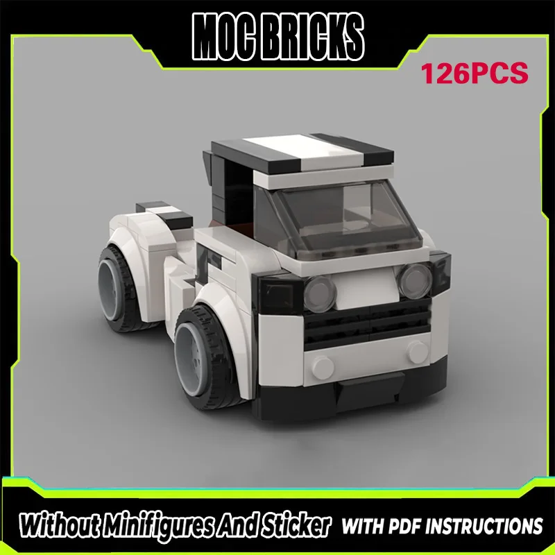 

City Car Model MOC Building Bricks Classic Heavy-Duty Truck Modular Technology Gifts Holiday Assemble Children Toys Suit