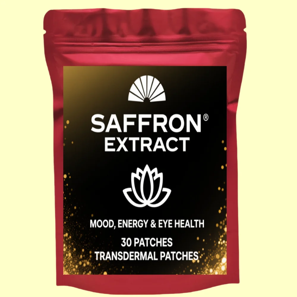 Saffron Transdermal Patches Appetite Suppressant For Weight Loss Metabolism Booster Mood Support 30 Patches
