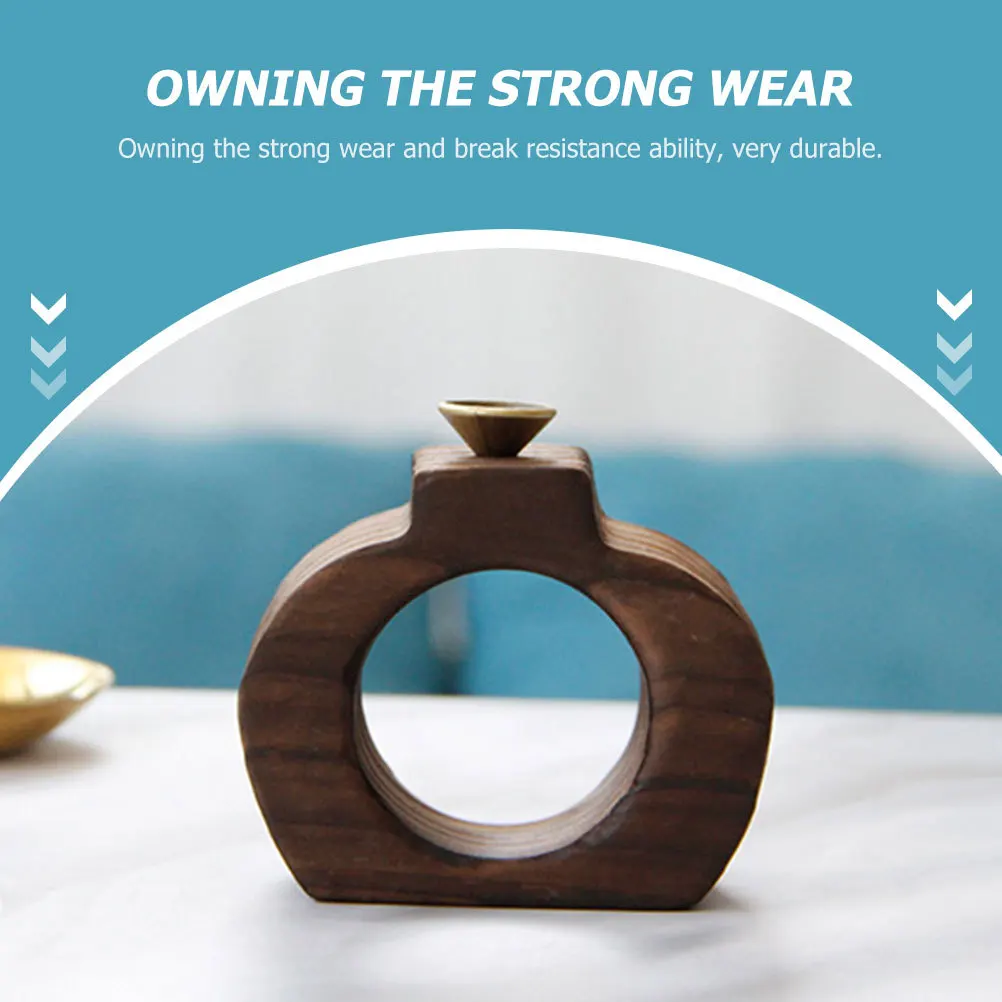 

Wooden Backflow Incense Burner Aroma Stove Decor for Indoor Use with Premium Wood Material Relaxing Tea Ceremony Decoration