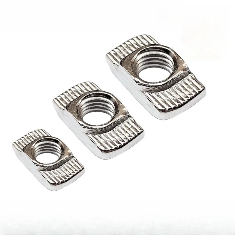 

3030 T Slot Nut Carbon Steel M3 M4 M5 European Standard Aluminum Profile Extrusion Diy 3D Printer Accessories Workbench Laser