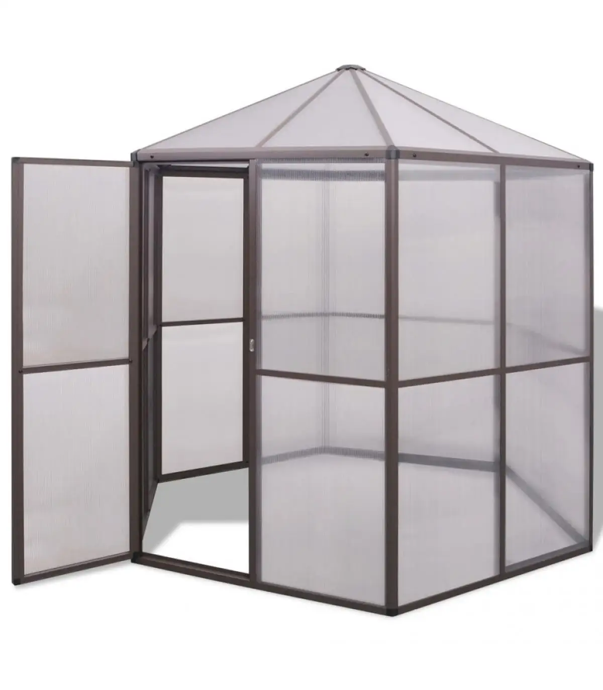 Greenhouse aluminum 240x211x232 cm