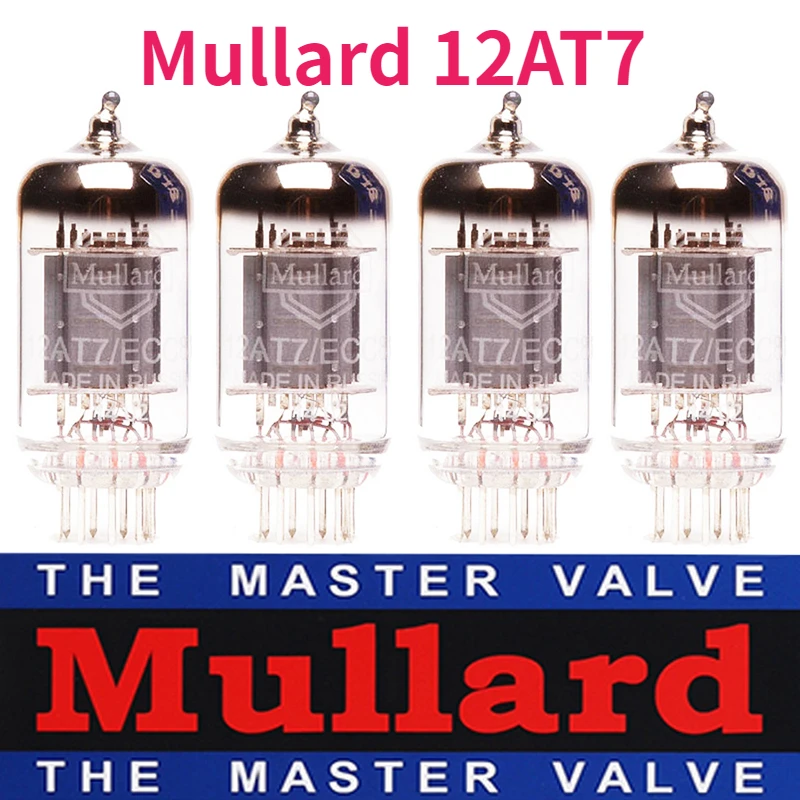 Vacuum Tube Mullard 12AT7 Replaces ECC81 Electronic Tube Factory Test Precision Matching DIY Electronic Tube Amplifier