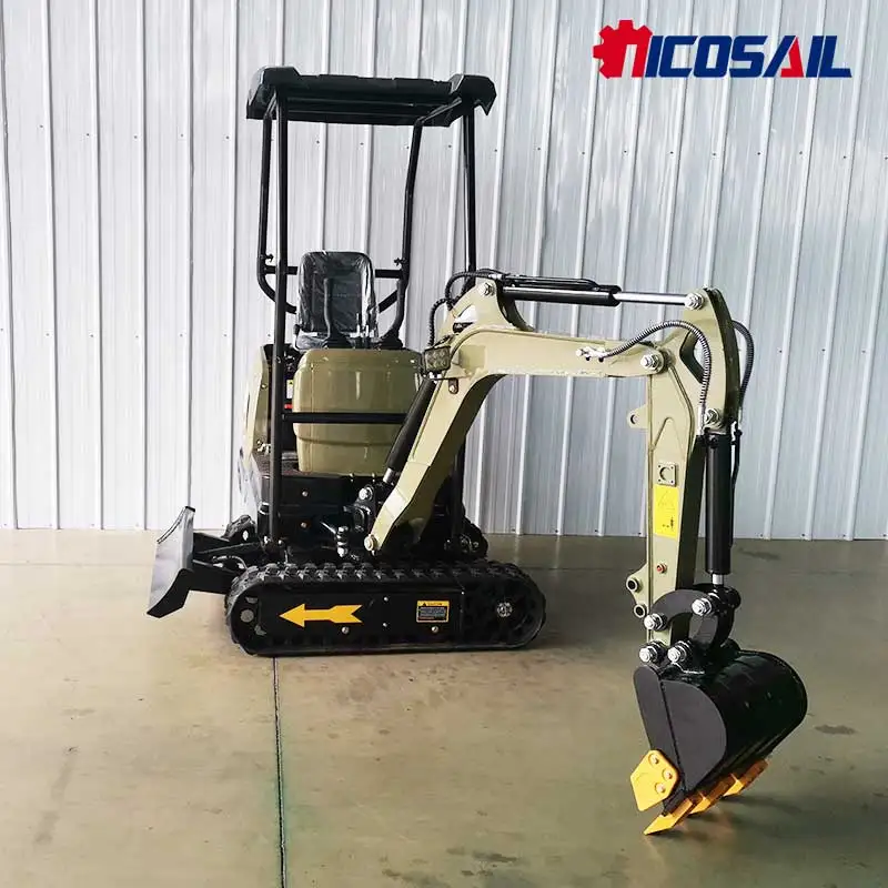 

Hot Sale Small Crawler Mini Excavator - Narrow Lane Adaptability for Urban Construction & Garden Construction