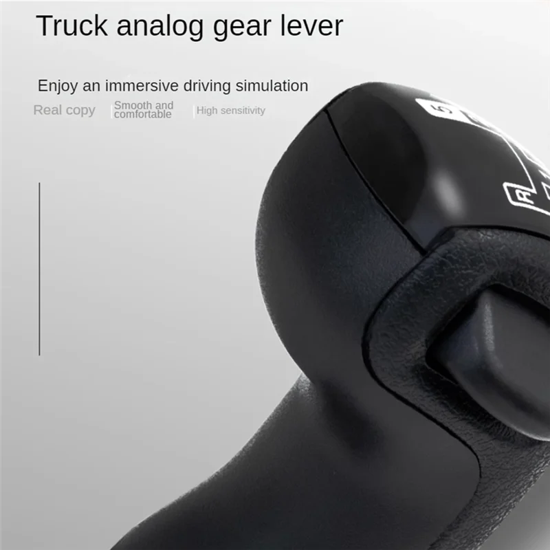 ABUM-PC USB High Low Gear Simulator Shifter Knob For Logitech G29 G27 G25 For ATS ETS2 For TH8A Truck Simulator Game
