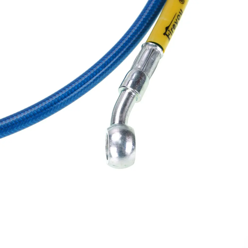 400mm-2400mm Brake Hose Hydraulic DOT Line Cable 10mm 28° Banjo for Suzuki Kawasaki Yamaha Pipe Line Braided oil hose