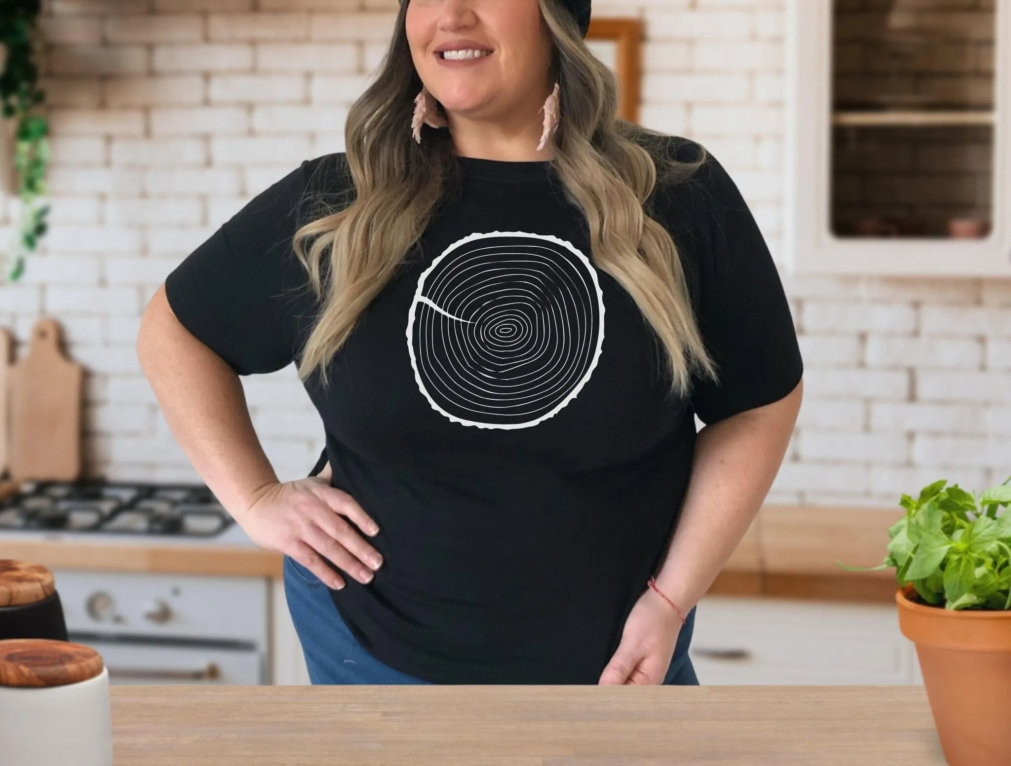 Tree Ring T Shirt O…