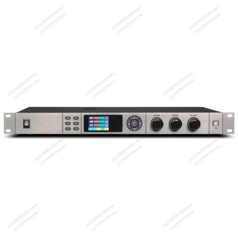 KX6 multifunctional home entertainment color screen cloth board professional display front-end amplifier effect device