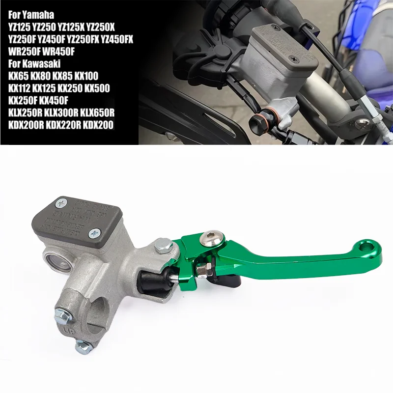 Главный тормозной цилиндр и рычаг тормоза для мотокросса Kawasaki KX65 KX85 KX125 KX250 KX250F KX450F KLX250R KLX300R