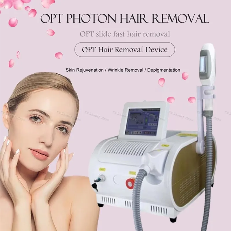 

Professional IPL OPT Laser Hair Removal Machine E-light IPL Portatil For Acne Removal Skin Rejuvenation Epilator Beauty Device